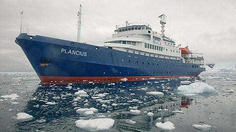 89m expedition cruise ship 'Plancius'   conversion