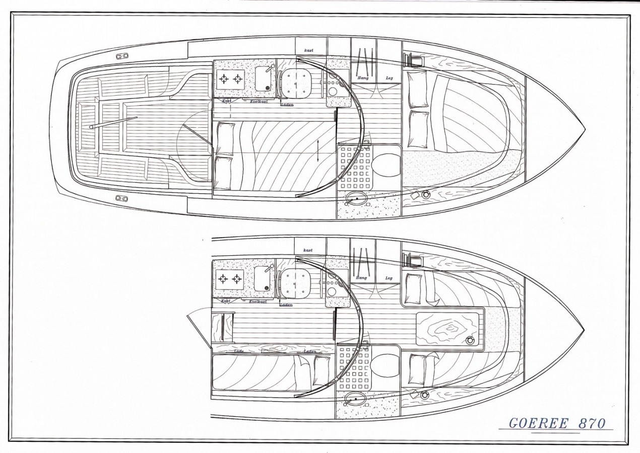 Goeree 870 Motor Yacht - Motor Sailer