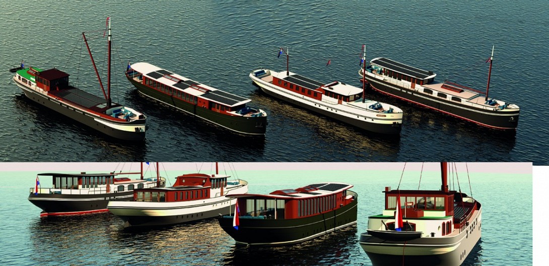 New build Barges, Our new Designs for Living on Water
