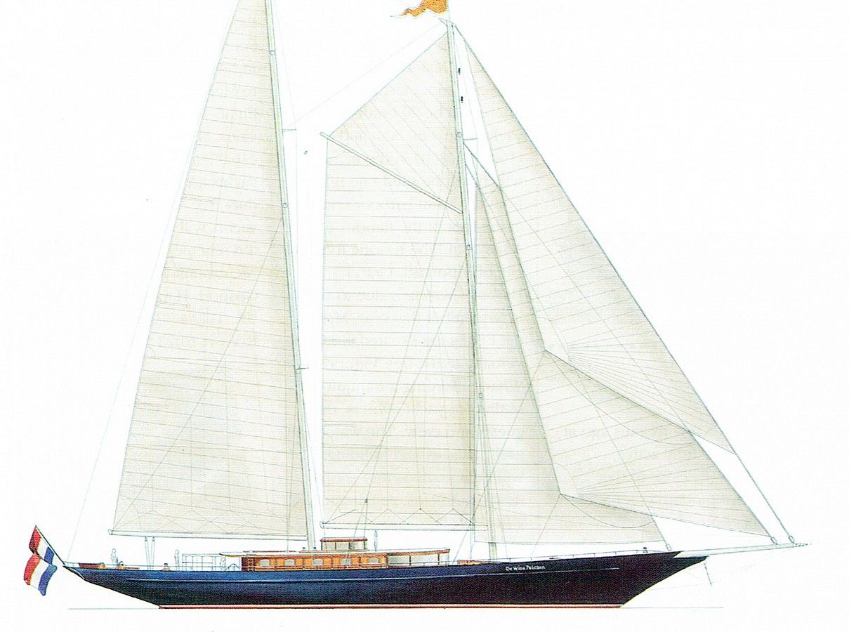 45m schooner 'De Witte Pelicaen'