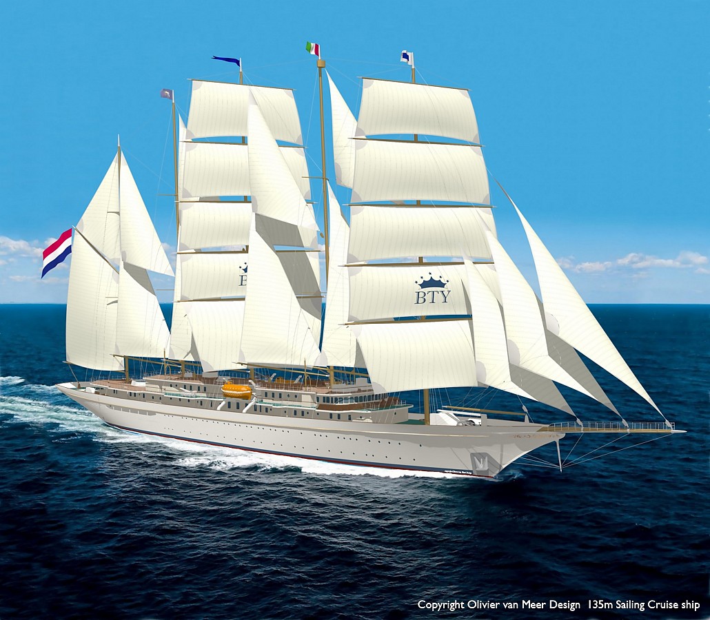 138m sail passenger vessel