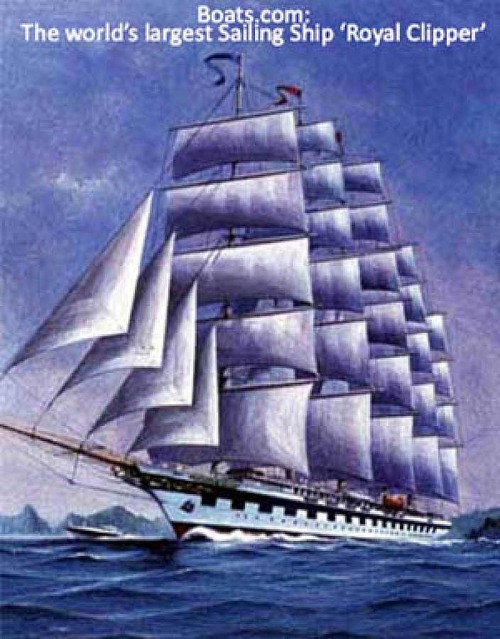 134m Full Rigged Ship 'Royal Clipper'