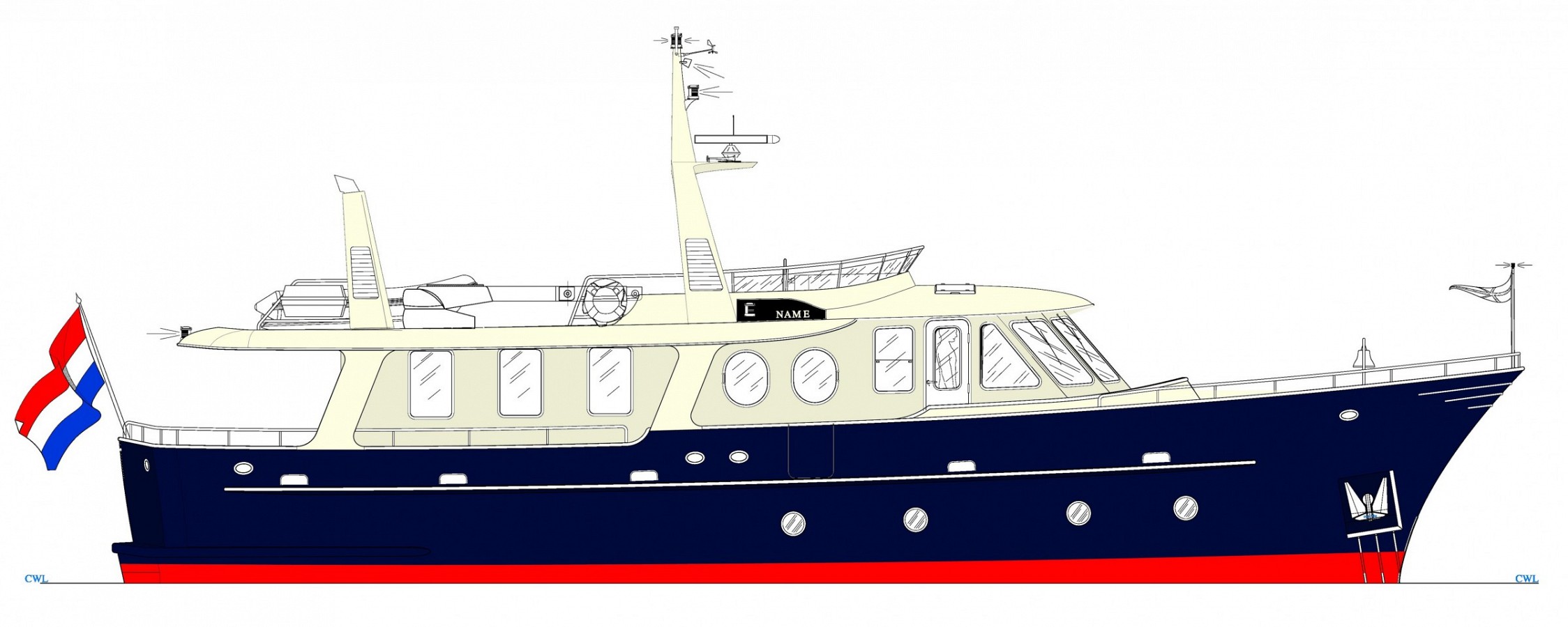 20m trawler yacht