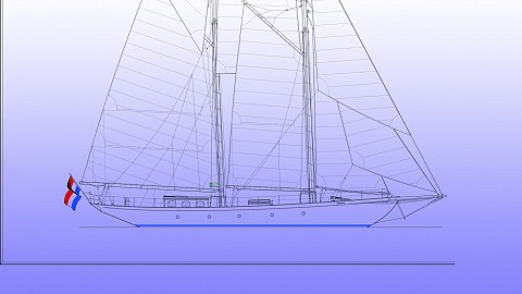 74' Schooner