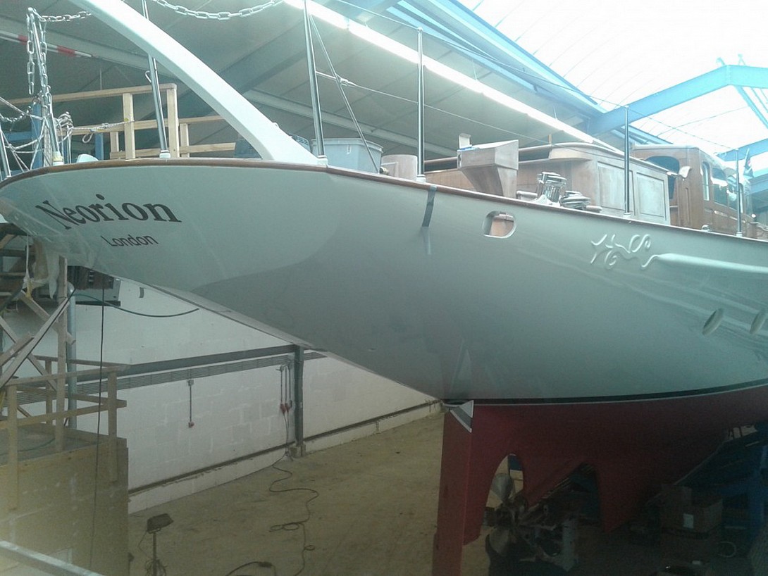 View on transom Neorion