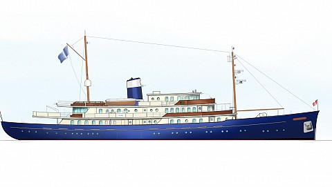 70m Passenger Yacht